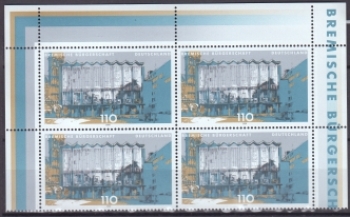 BRD 2040 Viererblock ** - 1999